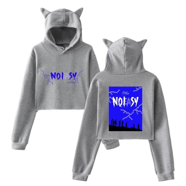 Stray Kids No Easy Cropped Hoodie #1 - Image 5