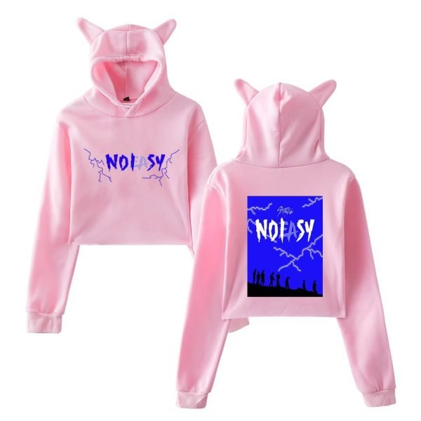 Stray Kids No Easy Cropped Hoodie #1 - Image 3