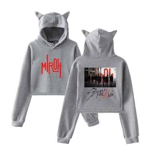 Stray Kids Cropped Hoodie #4