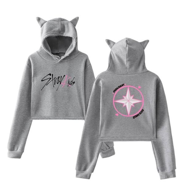 Stray Kids Maxident Cropped Hoodie #3 - Image 4