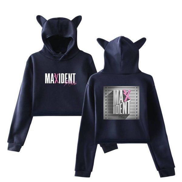 Stray Kids Maxident Cropped Hoodie #2 - Image 3