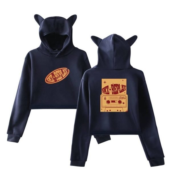 Stray Kids Cropped Hoodie #17 - Image 4