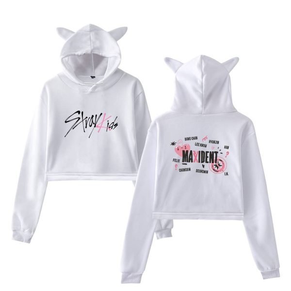 Stray Kids Maxident Cropped Hoodie #5 - Image 2