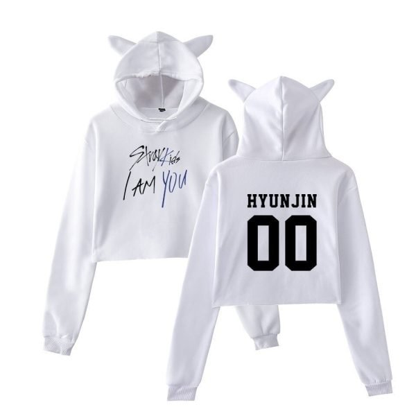 Stray Kids Cropped Hoodie #1 - Image 9