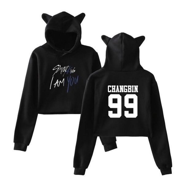 Stray Kids Cropped Hoodie #1 - Image 24