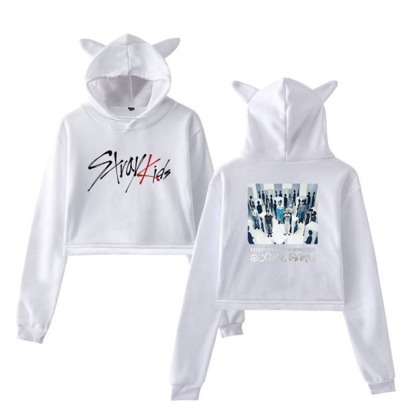 Stray Kids Cropped Hoodie #19 - Image 2