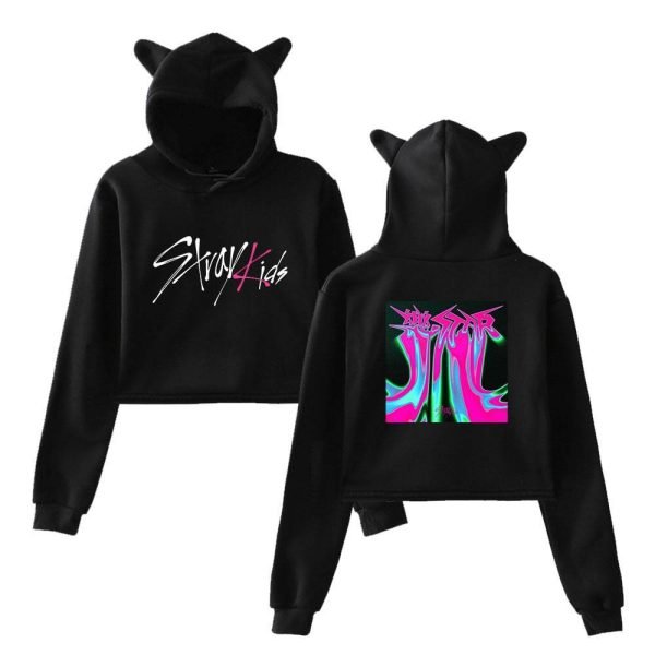 Stray Kids Cropped Hoodie #21