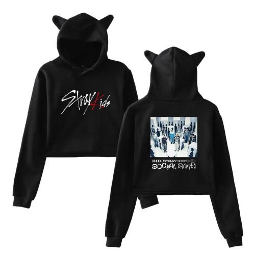 Stray Kids Cropped Hoodie #19