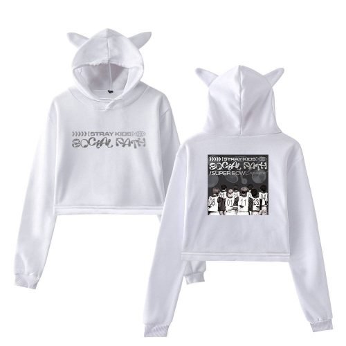 Stray Kids Cropped Hoodie #20