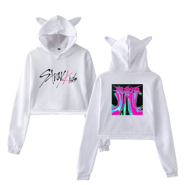 Stray Kids Cropped Hoodie #21 - Image 2