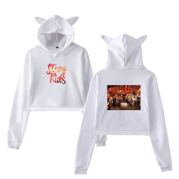 Stray Kids Circus Cropped Hoodie #2 - Image 5