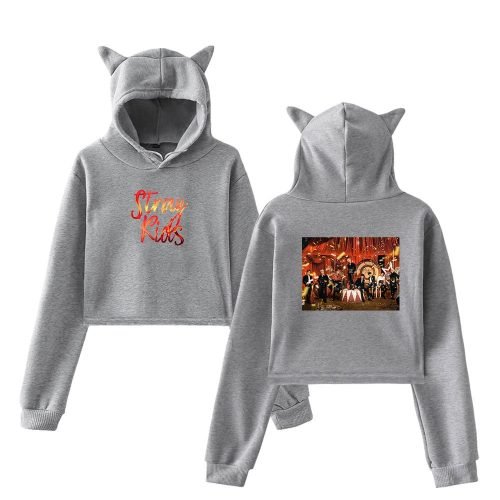 Stray Kids Circus Cropped Hoodie #2