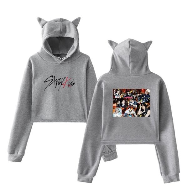 Stray Kids Circus Cropped Hoodie #3 - Image 2