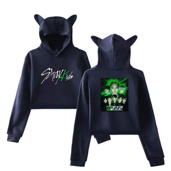 Stray Kids Cropped Hoodie #10 + Socks - Image 3