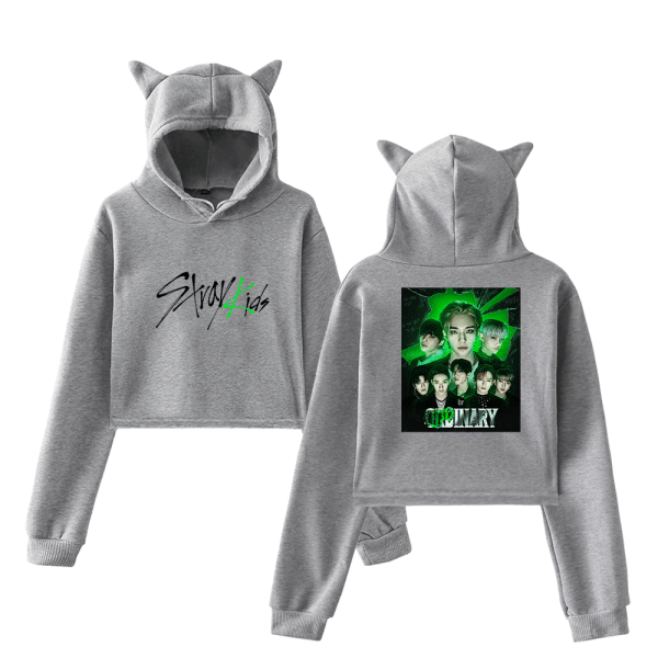 Stray Kids Cropped Hoodie #10 + Socks - Image 4