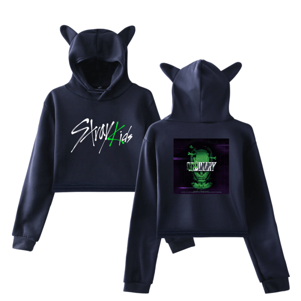 Stray Kids Cropped Hoodie #13