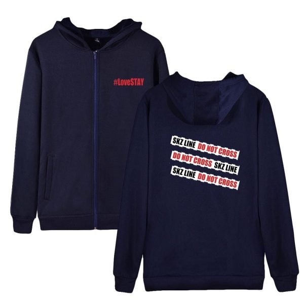 Stray Kids Zipper Hoodie #5 - Image 2