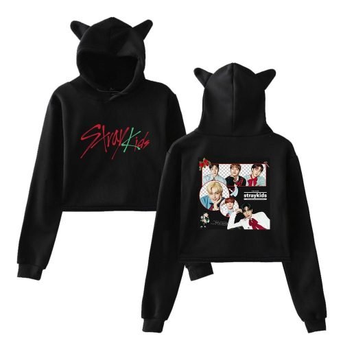 Stray Kids Cropped Hoodie #55