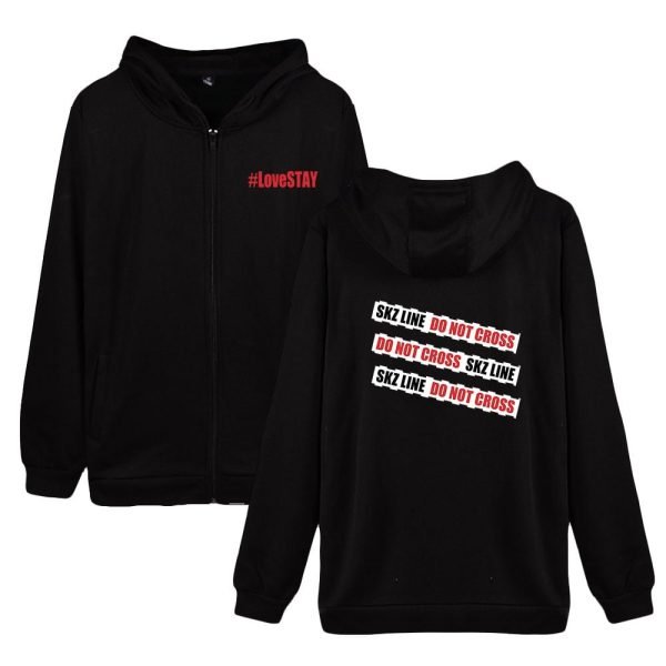 Stray Kids Zipper Hoodie #5