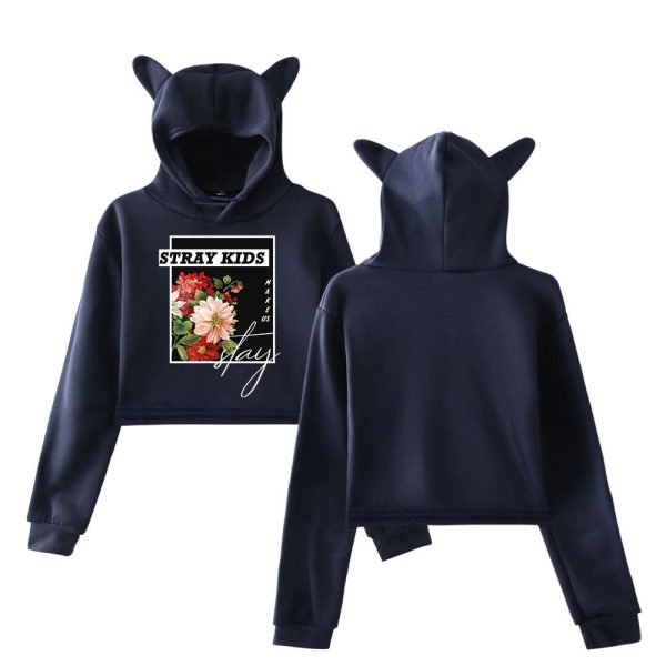 Stray Kids Cropped Hoodie #6 - Image 2