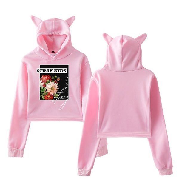 Stray Kids Cropped Hoodie #6 - Image 5