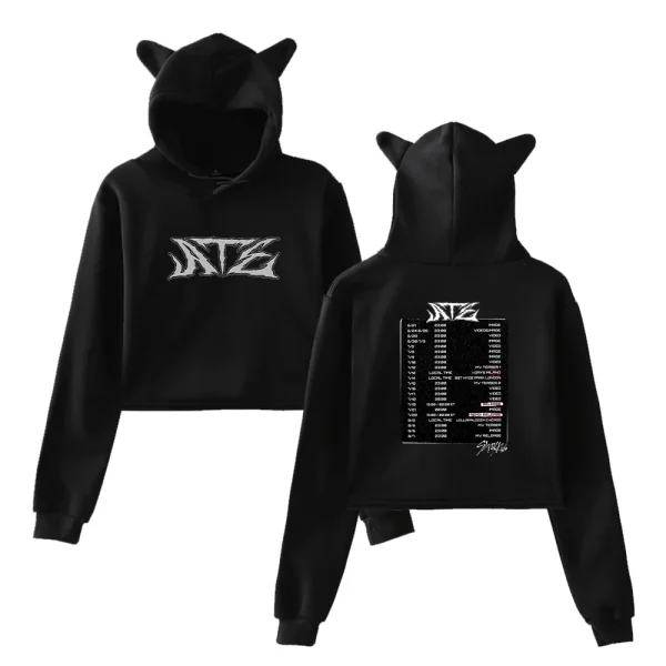 Stray Kids Ate Cropped Hoodie #2 - Image 2