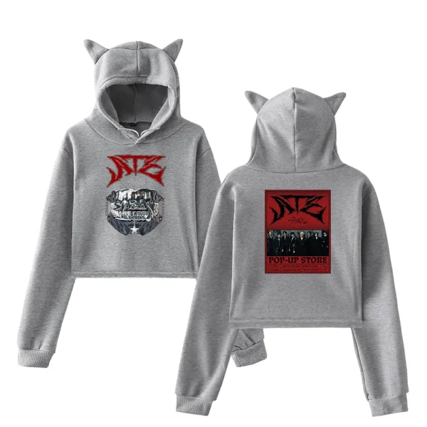 Stray Kids Ate Cropped Hoodie #3 - Image 3