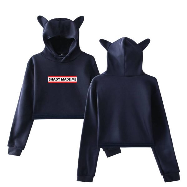 Eminem Cropped Hoodie #5 - Image 3