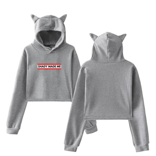 Eminem Cropped Hoodie #5 - Image 4