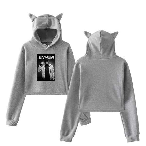 Eminem Cropped Hoodie #8