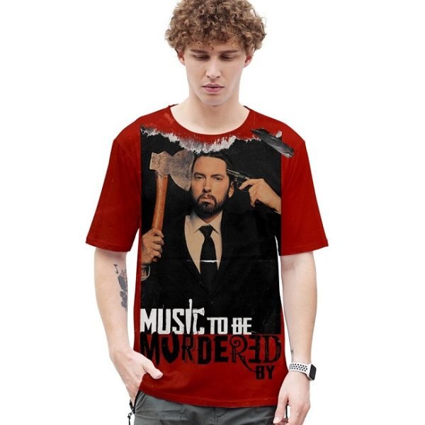 Eminem T-Shirt "Music to be Murdered by" #2