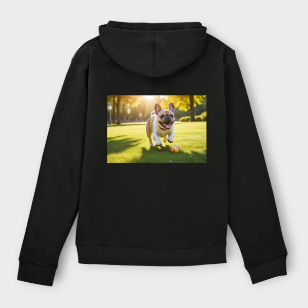 French Bulldog Hoodie #406 - Image 3