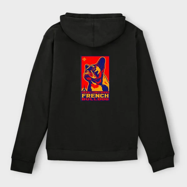 French Bulldog Hoodie #402 - Image 3