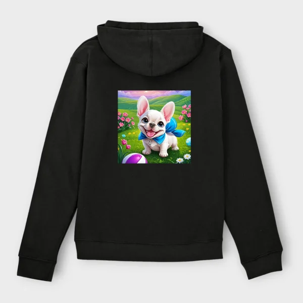 French Bulldog Hoodie #508 - Image 3