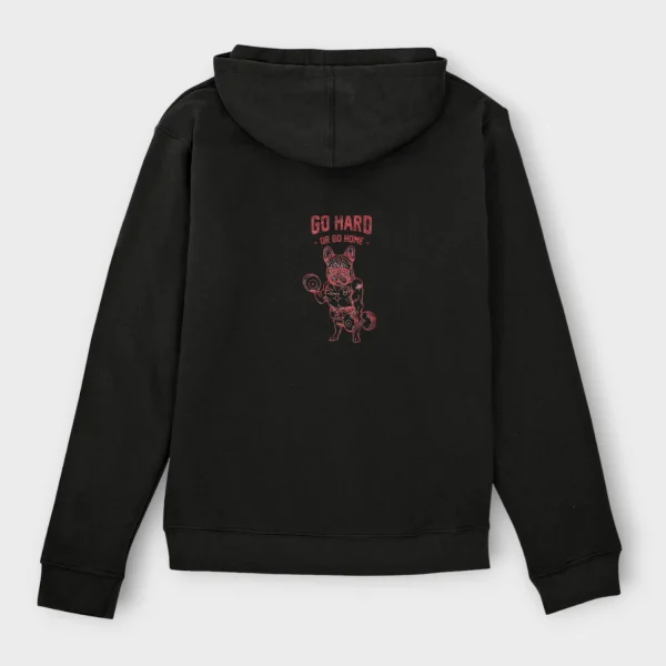 French Bulldog Hoodie #500 - Image 3