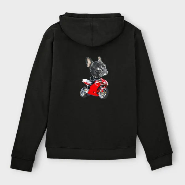 French Bulldog Hoodie #519 - Image 3