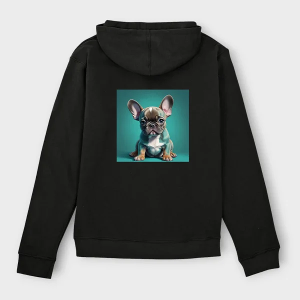 French Bulldog Hoodie #507 - Image 3