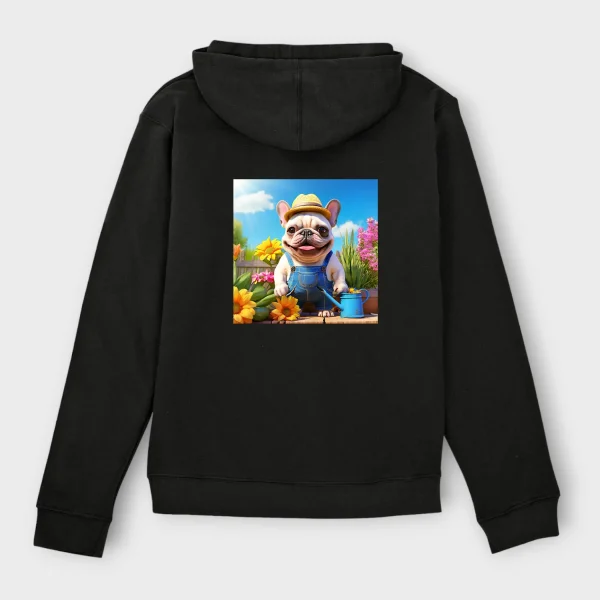 French Bulldog Hoodie #511 - Image 3