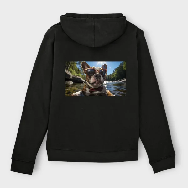 French Bulldog Hoodie #503 - Image 3