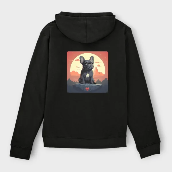 French Bulldog Hoodie #119 - Image 3