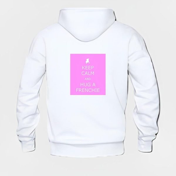 French Bulldog Hoodie #w205 - Image 3