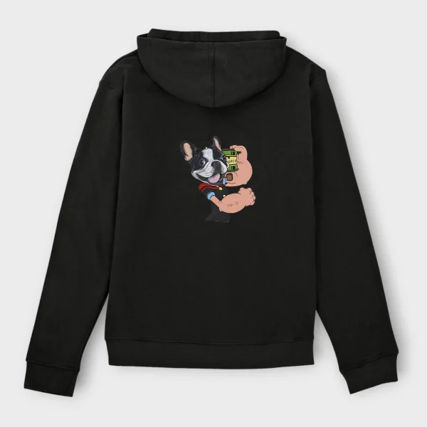 French Bulldog Hoodie #102 - Image 3