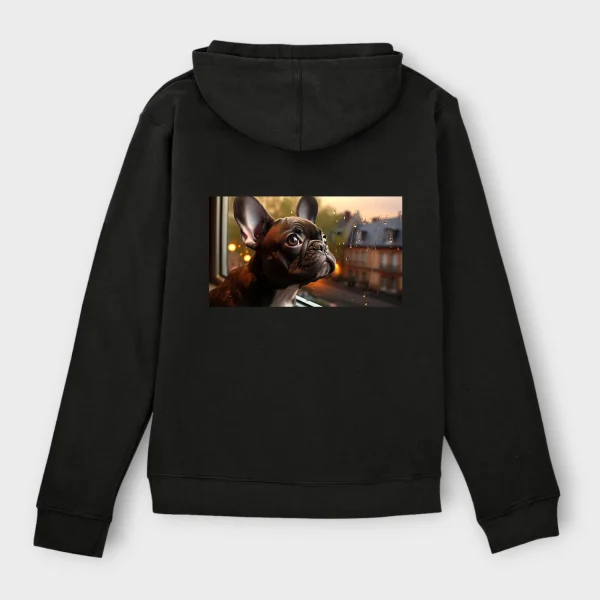 French Bulldog Hoodie #114 - Image 3