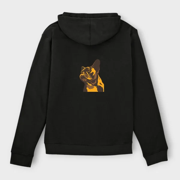 French Bulldog Hoodie #310 - Image 3