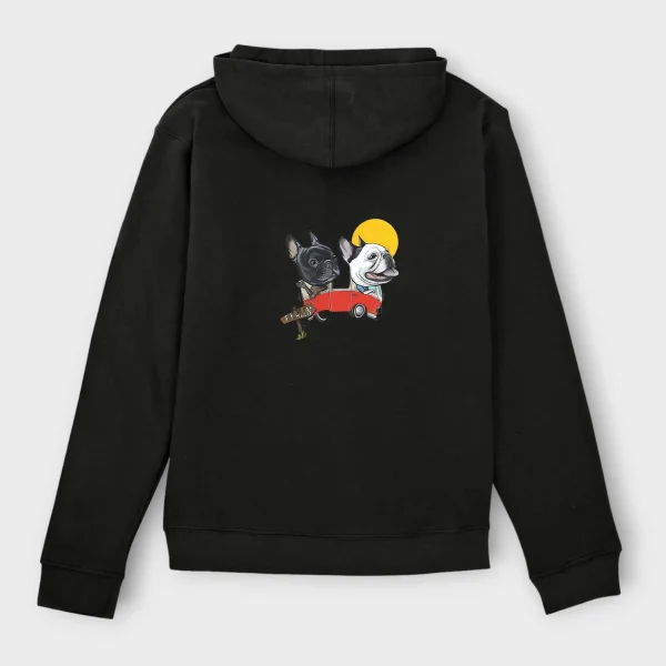 French Bulldog Hoodie #311 - Image 3