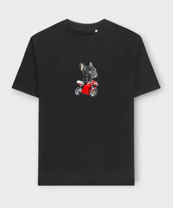 French Bulldog T-Shirt + GIFT #504- Bike