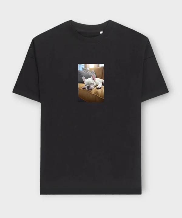 French Bulldog T-Shirt + GIFT #500- sleepy