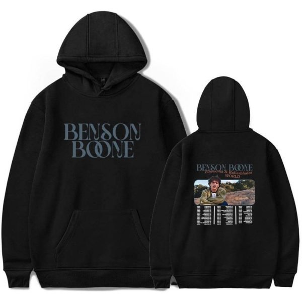 Benson Boone Fireworks & Rollerblades Hoodie #2 - Image 2