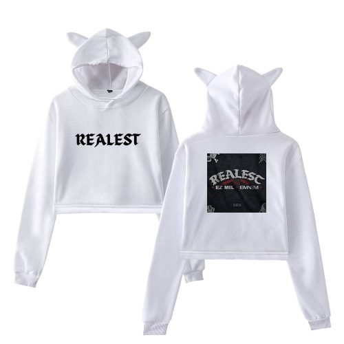 Eminem Cropped Hoodie #11