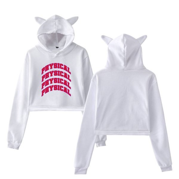 Dua Lipa Cropped Hoodie #4 + Gift - Image 2